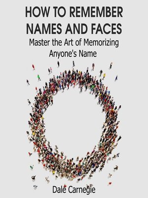 cover image of How to Remember Names and Faces